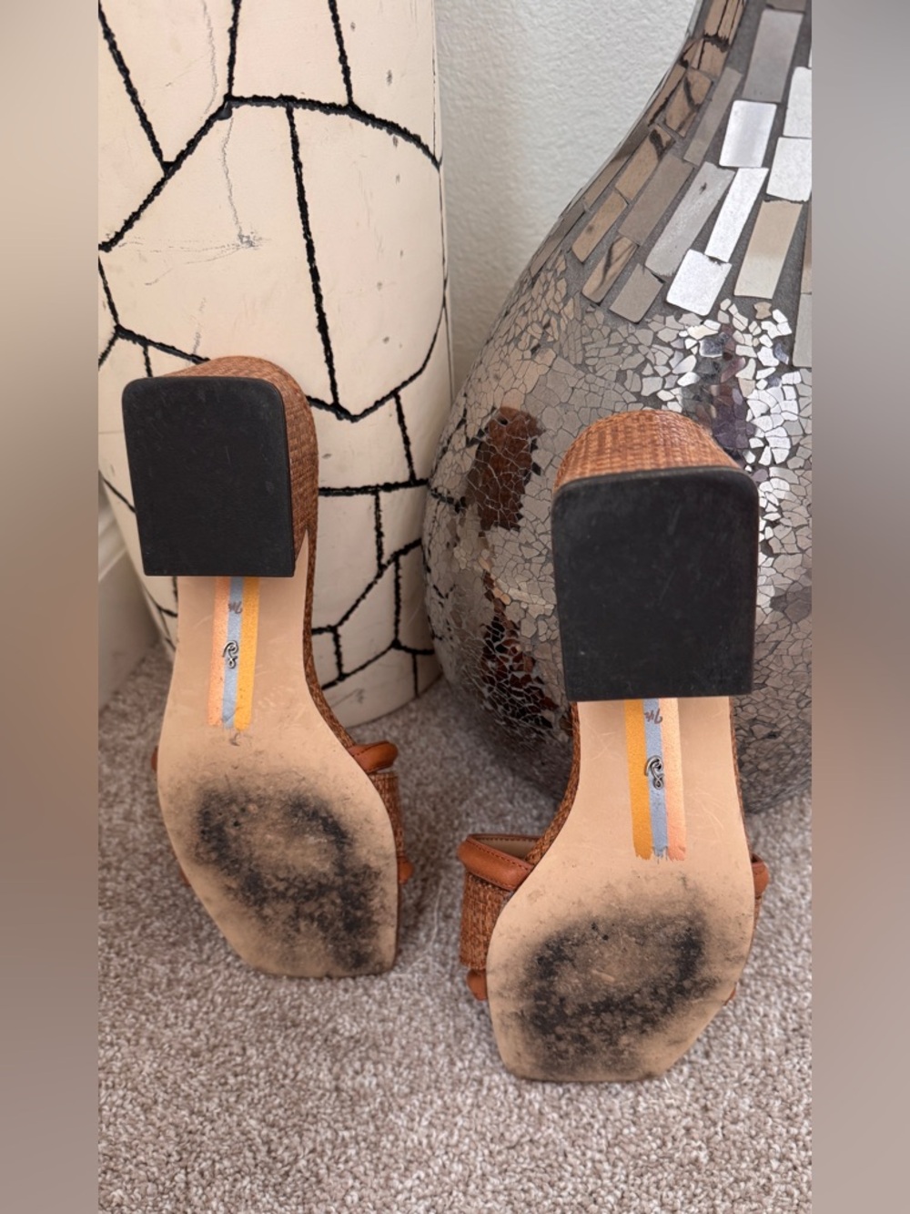 Sam Edelman Waylon Block Heel Slide Sandal - 7.5 - Picture 5 of 6